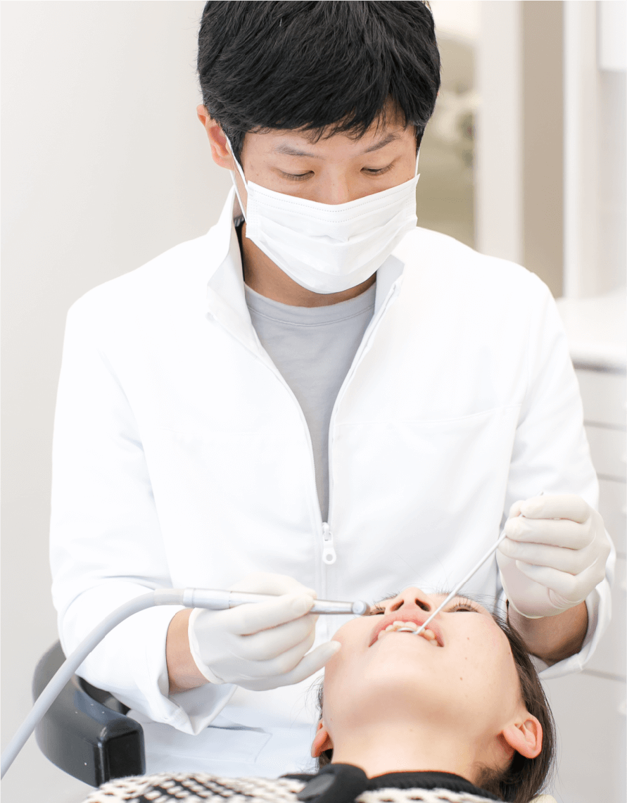 口腔管理の徹底で歯の現状を診る